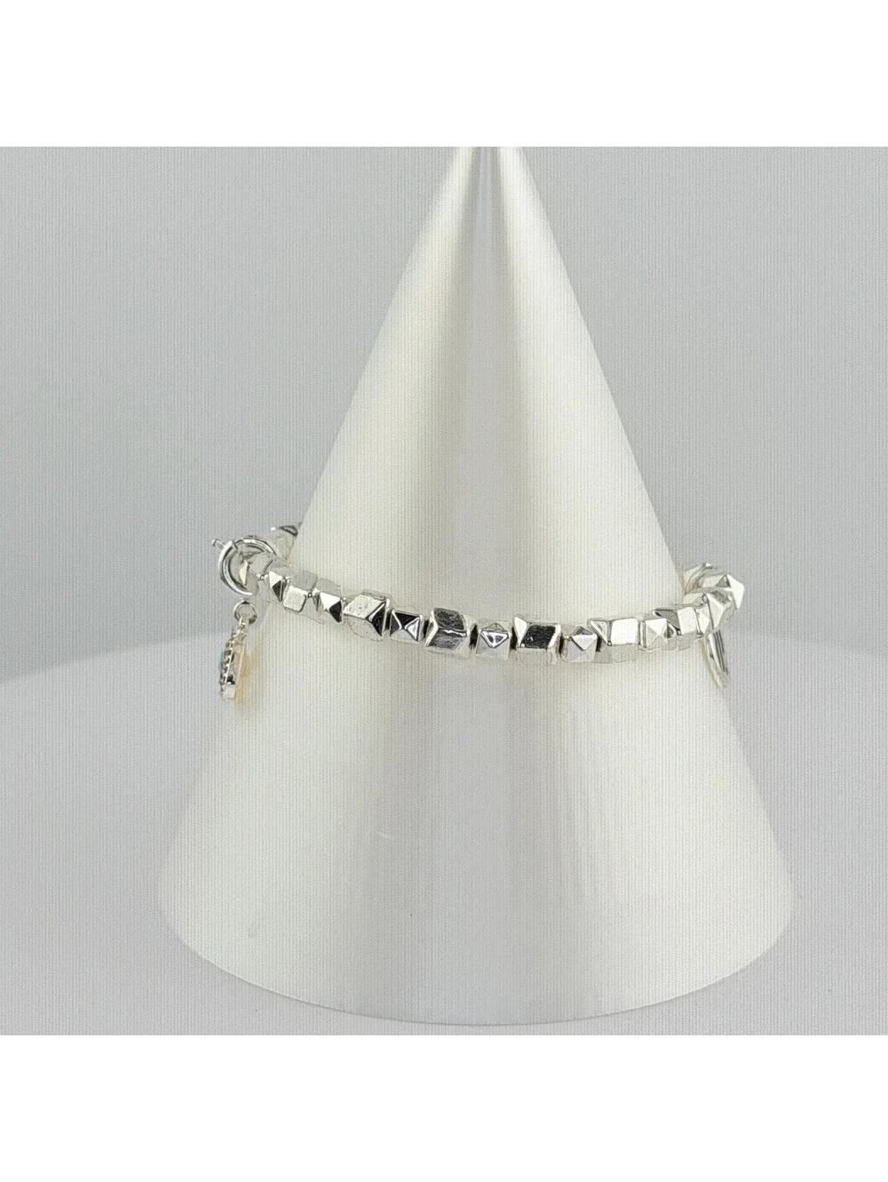 Bomb Party Single Stack Bracelet - on Silver Plating #151